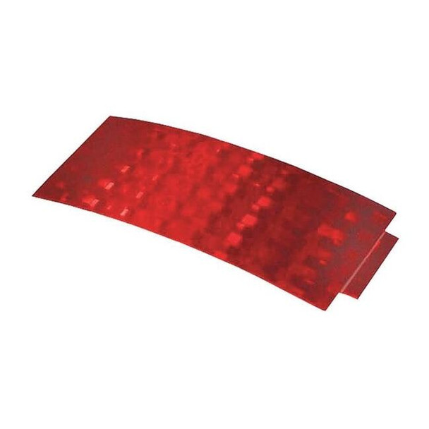 Grote Reflector, Red, Rectangular, 3-13/16" dia. 41152