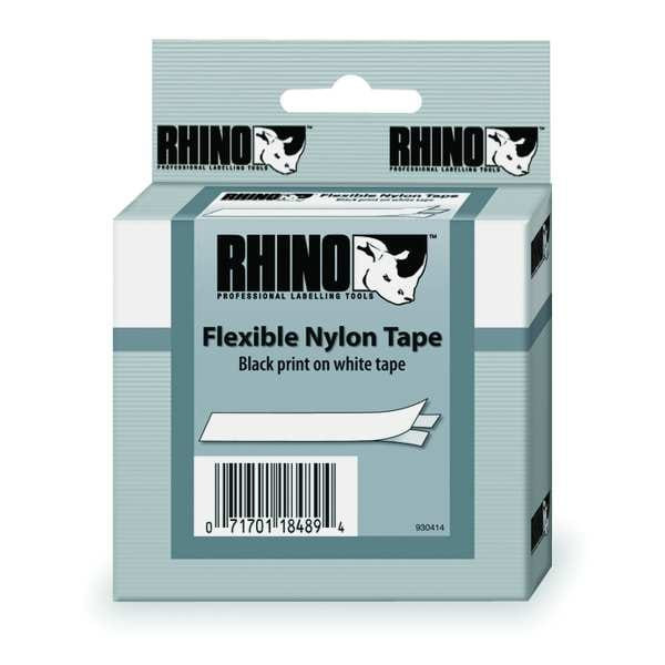 Dymo Label Tape Cartridge, Black/Clear, Labels/Roll: Continuous 622289