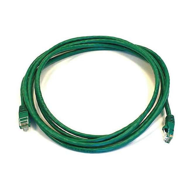 Monoprice Patch Cord,Cat 6,Booted,Green,10 ft. 3438