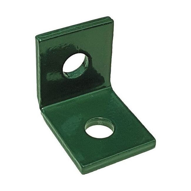 Superstrut Channel Connecting Plate, Green, Depth: 2 in