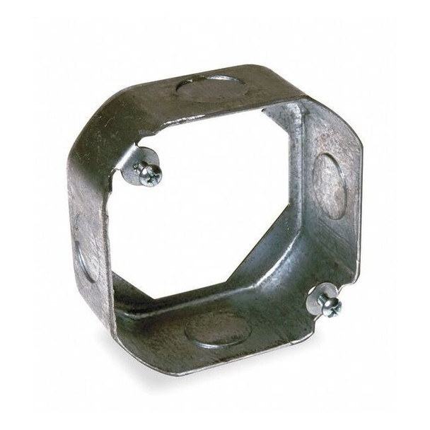 Raco Extension Ring, 2 Gangs, Steel, Octagon Box Type 128