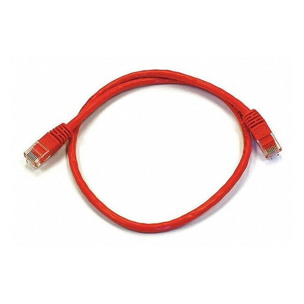 Monoprice Patch Cord,Cat 6,Booted,Red,2.0 ft. 3424