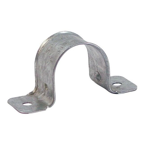 Manufacturer Varies Two Hole Strap,Steel,1 1/2"Pipe Size 0500381264