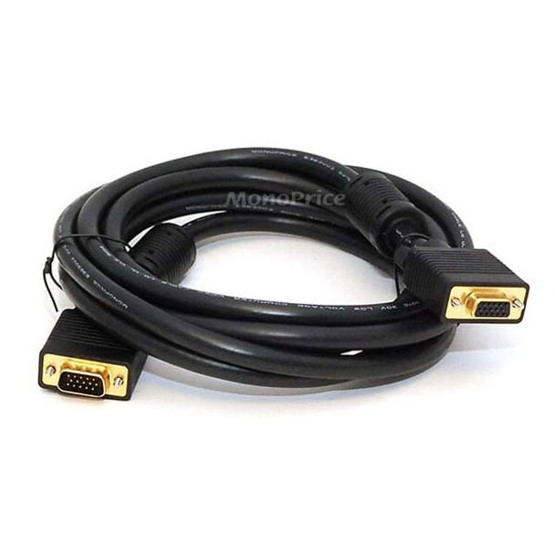 Monoprice Computer Cord,SVGA (HD15) M to F,10ft 88