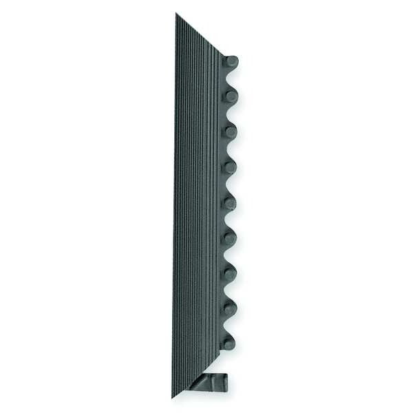 Notrax Ramp Edge, 3/4 in Thickness, 3 ft L, Black 551M0003BL