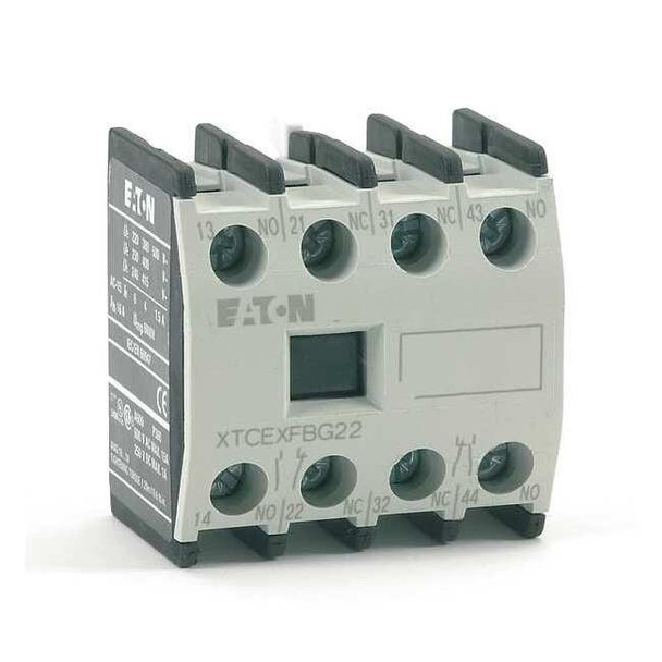 Eaton Frnt Aux Seq B,1NO/1NC,For XT Frame D-G XTCEXFBG11