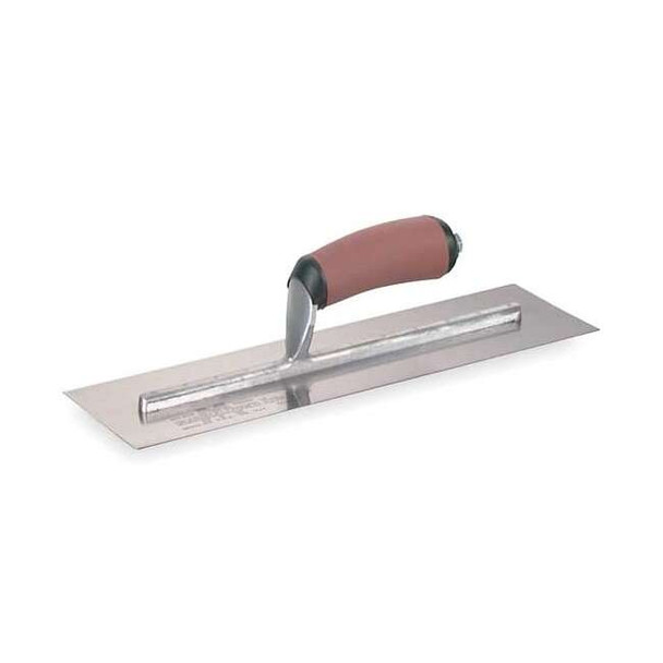 Marshalltown SquareEnd Trowels,18inL,4inW,CarbonSteel MXS81D