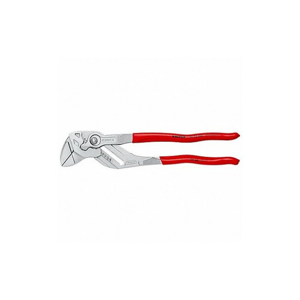12 in Knipex Cobra Straight Jaw Plier Wrench Smooth, Plastic Grip