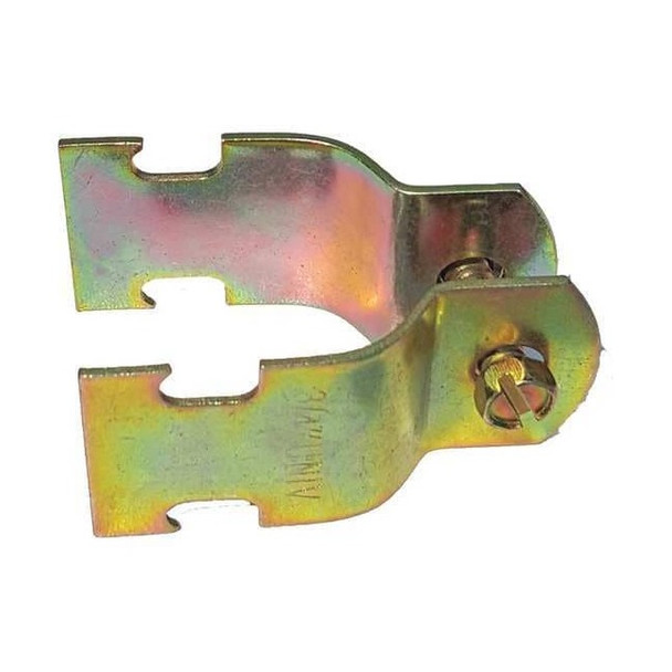 Manufacturer Varies Channel Pipe Clamp,1/2 In,Gold,PK10 V111 1/2Y