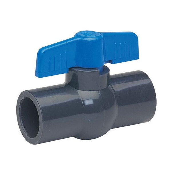 Manufacturer Varies 3/4" Socket PVC Ball Valve Inline 107-634-NPG