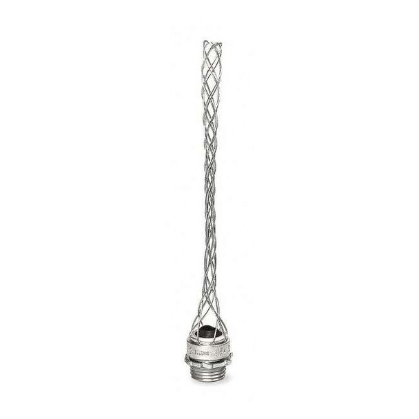 Dust Tight Grip, Straight, 1/2 in MNPT, Aluminum Body, Steel Grip, 3-3/4 in
