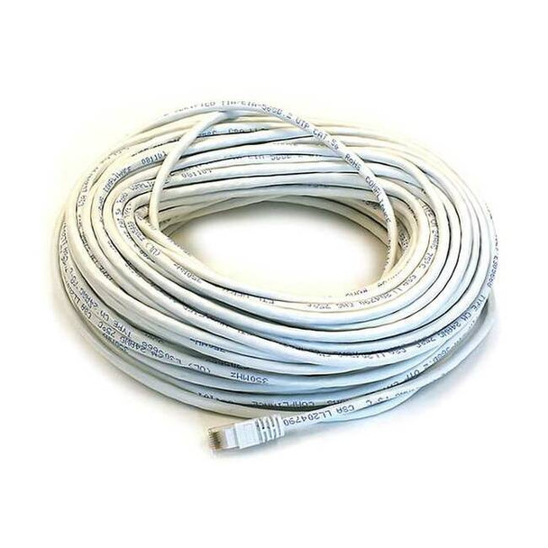 Monoprice Ethernet Cable,Cat 5e,White,100 ft. 148