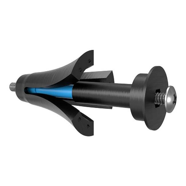 MASTER Anchor Wall Anchor, 3-1/2" L, Plastic, Not Rated Tension Strength, 24 PK