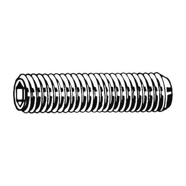 Manufacturer Varies Socket Set Screw,Cup,1/4-28x1,PK100 U07852.025.0100