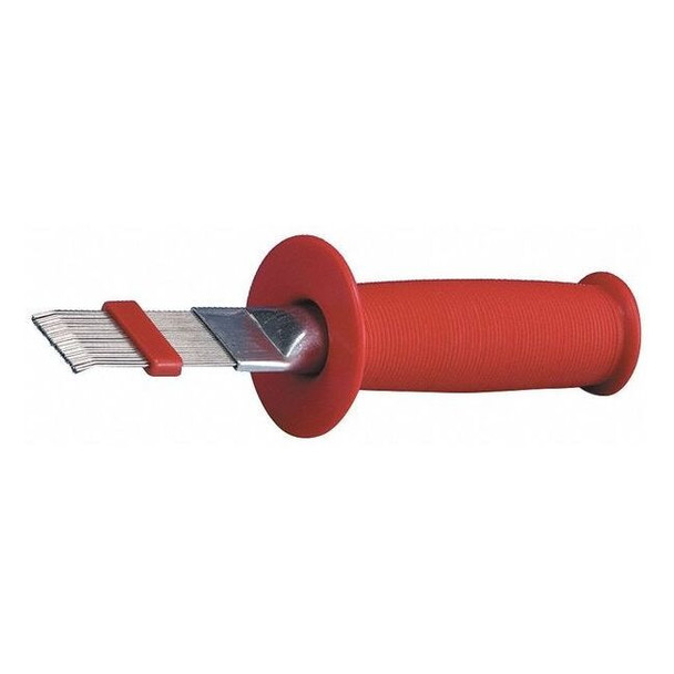 Supco Fin Comb,2-1/4" L,8" W,Red UFC1