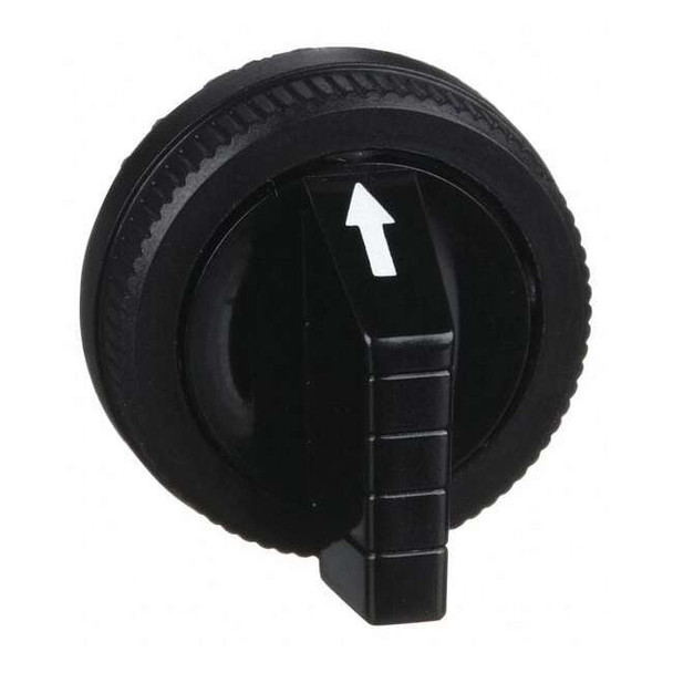 Schneider Electric Selector Switch Knob,Lever,Black,30mm 9001B11