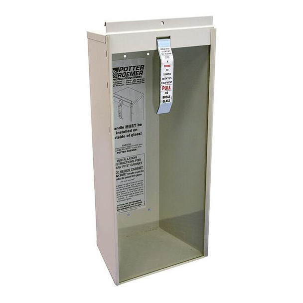 Econ Fire Extinguisher Cabinet, Surface Mount, 19 in Height, 6 lb 9751-IC