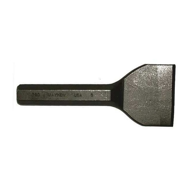 Mayhew Select Mason Chisel,3 in. x 7-1/2 in.,Steel 12300