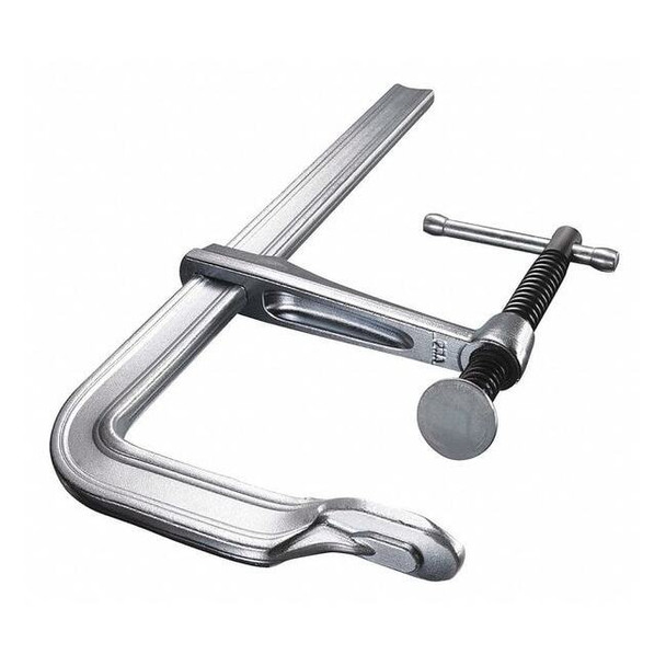 Bessey 18 in Bar Clamp, Forged Steel Handle and 4 in Throat Depth 660-S18