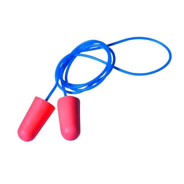 X-Treme Disposable Foam Ear Plugs, Bullet Shape, 32 dB, Orange, 100 PK
