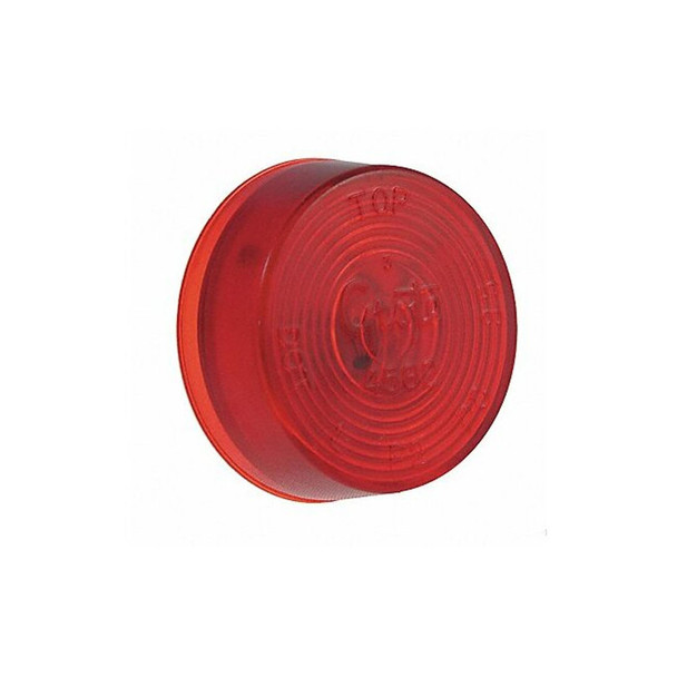 Grote Clearance/Marker Lamp, Lens Optic, Red, Depth: 3/4" 45822