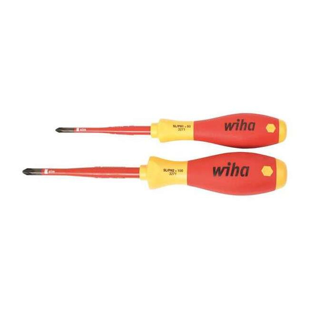 Wiha Insulated Screwdriver Set, 2 pcs 30770
