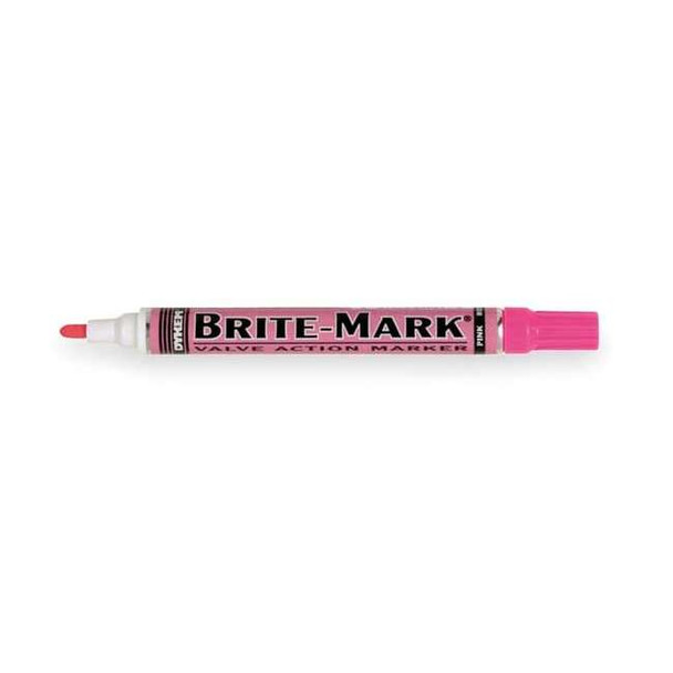 Dykem Paint Marker, Medium Tip, Pink Color Family, Paint 84009