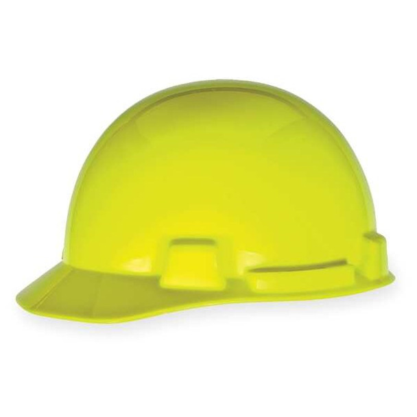 Hard Hat, SmoothDome, Polyethylene, 4 Point Ratchet, Type 1, Class E, Green