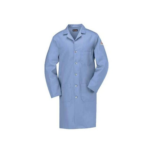 Bulwark FR Coat, 7.7 cal/sq cm, XL, 7 oz Cotton, Buttons Closure KEL2LB RG XL