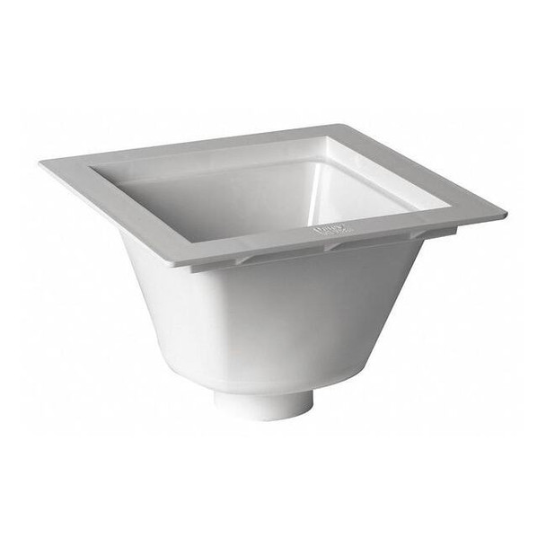 Oatey Floor Floor Sink Drain, 3" Pipe Dia., PVC 42721