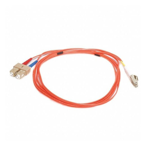 Monoprice Fiber Optic Patch Cord,LC/SC,2m,Multi 2627