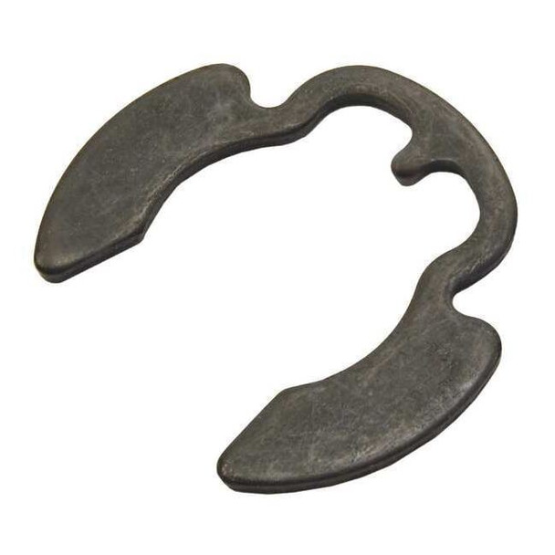 Rotor Clip External-E E-Clip, Steel, Black Phosphate Finish, 25 PK PO-100ST PA