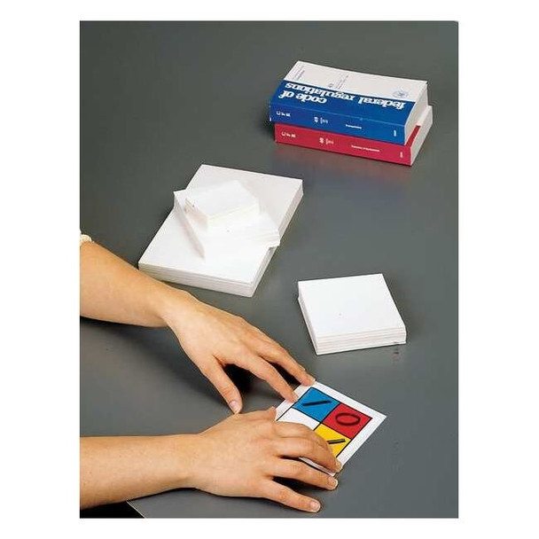 Brady LaminateSheet,Polyester,2-1/2inW,PK100 554LS