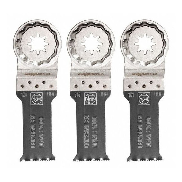 Fein Saw Blades,Bi-Metal,1-1/8 in. Size,PK3 63502151270