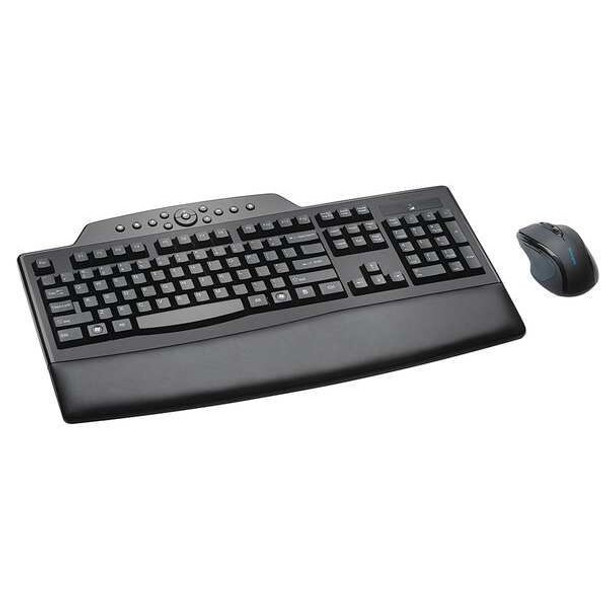 Kensington Keyboard and Mouse Set,Black,2 3/4" H K72403USA