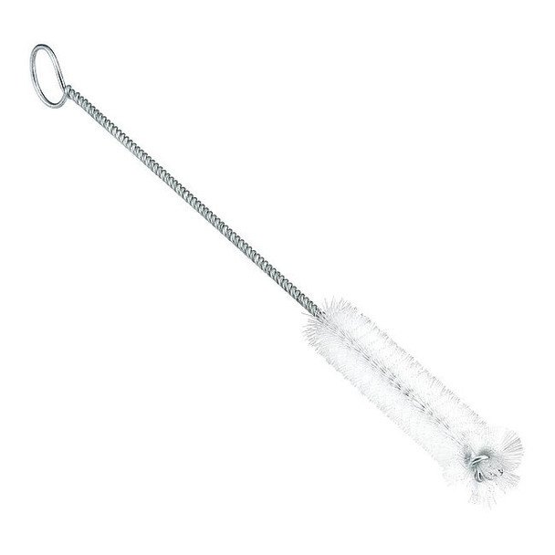 Tanis Radial End Brush, 3 in L Brush, Natural, Wire, 8 in L Overall 06130