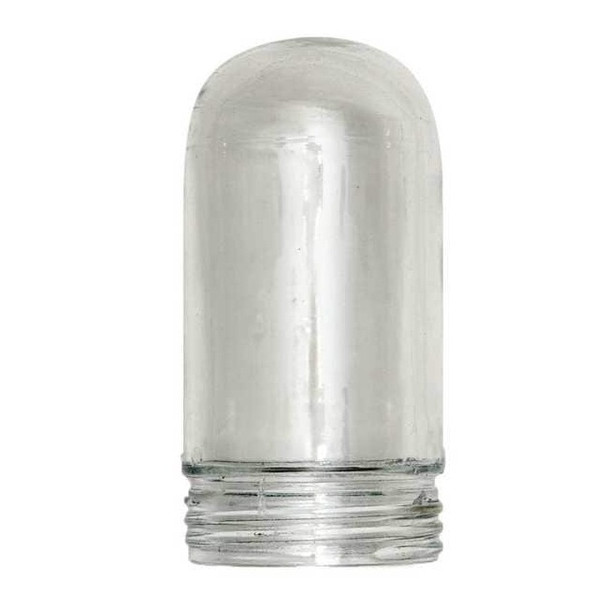 Shat-R-Shield Glass Globe,6 3/4"L,3"W,3"H,Clear G1002