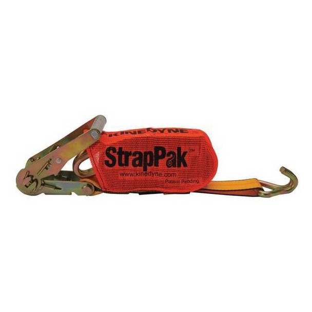 Kinedyne Tie-Down Strap,Ratchet,27ft x 2In,3335lb 512784PAKGRA