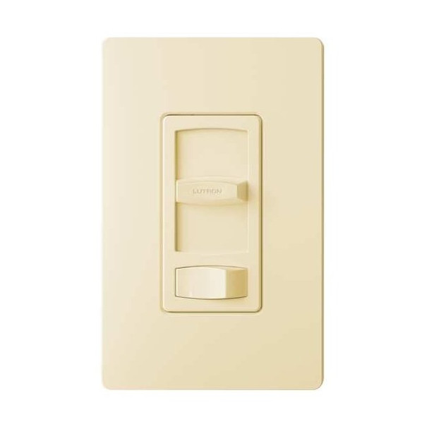 Lutron Lighting Dimmer, Slide, 1-Pole/3-Way CTCL-153P-IV