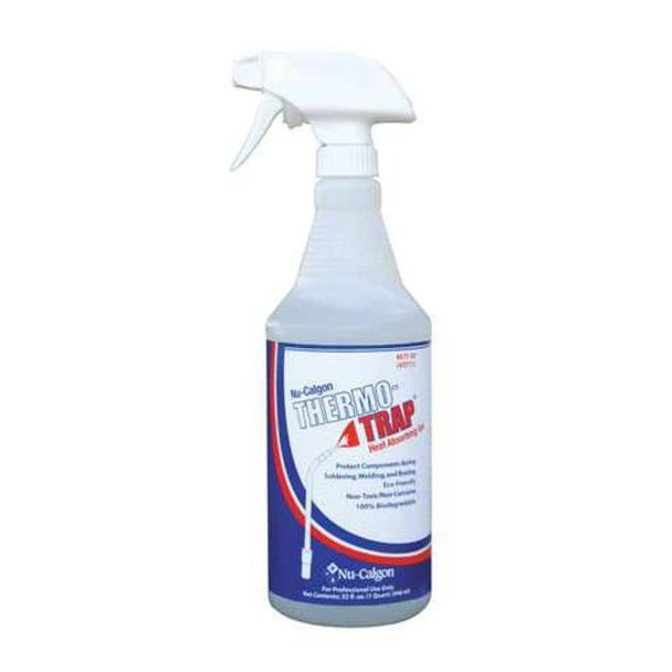 Nu-Calgon Heat Protective Barrier,1qt,Spray Bottle 4371-32