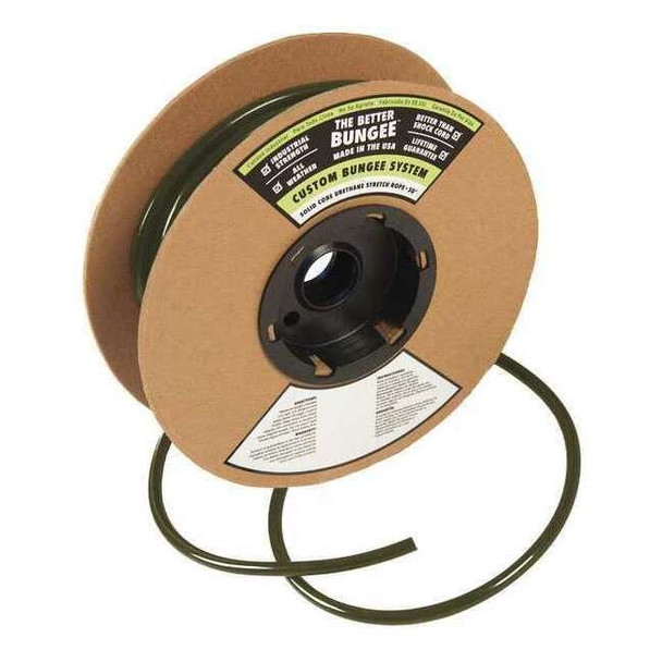 The Better Bungee Bungee Rope,Military Green,5/16 in. D BBR5/16MG