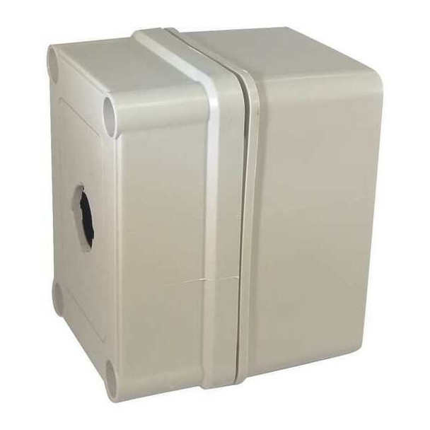 Hoffman Pushbutton Enclosure,22mm,1 Hole,Plastic VM433-PBM1