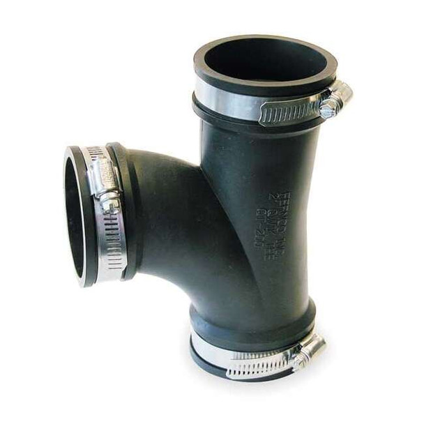 Fernco Flexible Tee, PVC, 2 in For Pipe Size QT-200