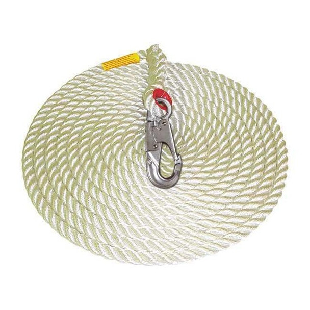 PRO(TM) Vertical Lifeline, 50 ft Length, 310 lb. Weight Capacity