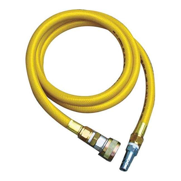 Air Systems Intl Airline Hose,10 ft Hose L,Yellow H-10-5