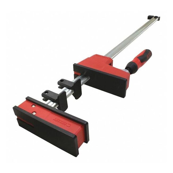 Bessey 12 in Bar Clamp, Plastic Handle and 3 3/4 in Throat Depth KRE3512