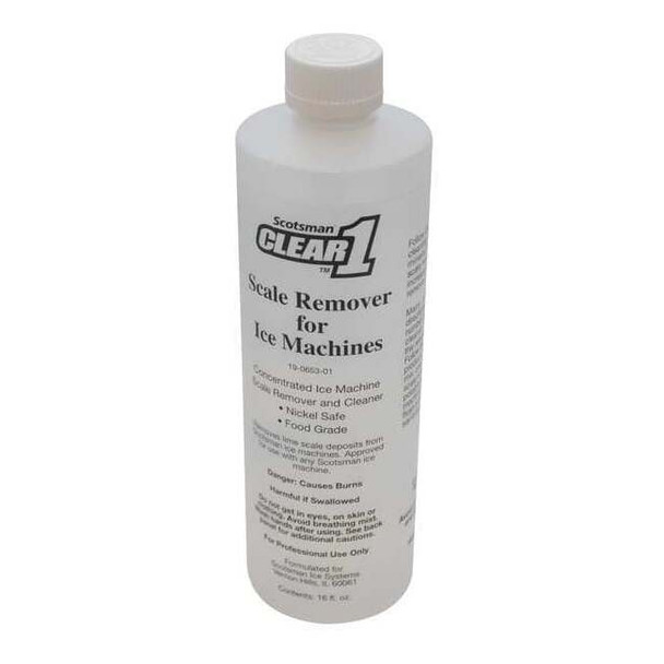 Scotsman Ice Machine Cleaner,16 oz.,Clear,PK12 19-0653-12