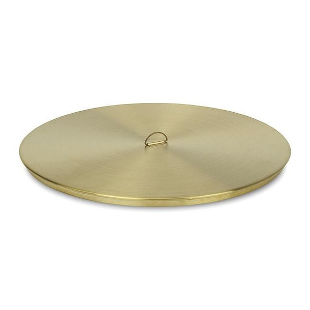 Advantech Sieve Cover,Brass,12 In Dia,0.375 In D CB12W/R
