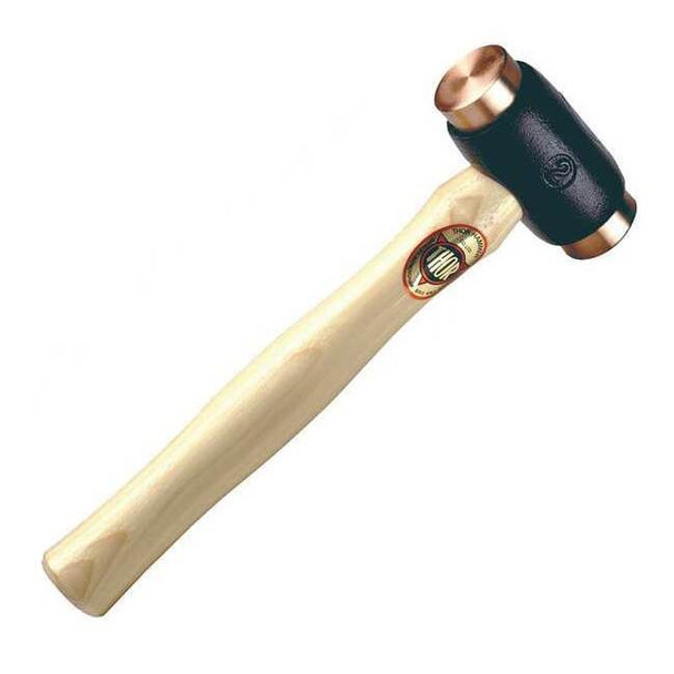 Thor 2.3lb copper hammer with a hickory handle TH312