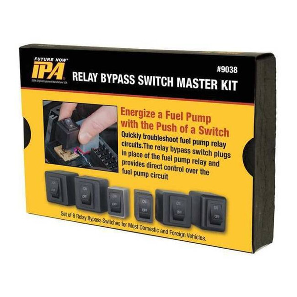 Innovative Products of America Fuel Pump Relay Bypas Master Kit, 6 Pc 9038